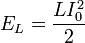e_l = \frac{li_0^2}{2}