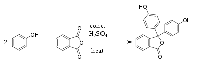 phenolphthalein synthesis.svg