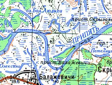 Карта глубин припять. Река Припять на карте.