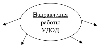 Направления работы учреждений дополнительного образования детей