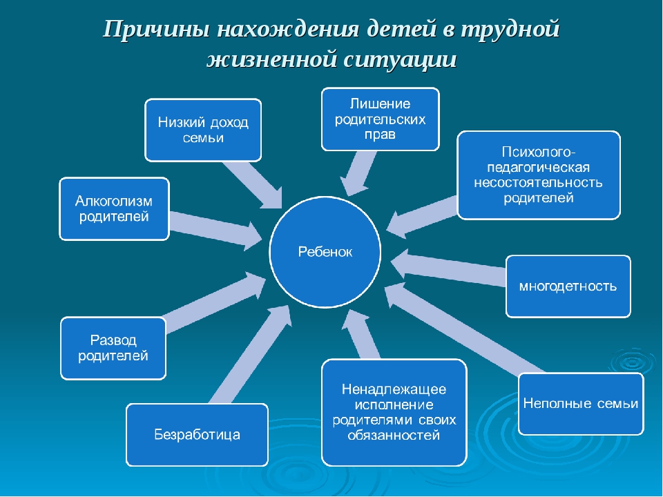 Схема социального окружения семьи