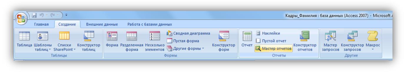 Сводная диаграмма в access