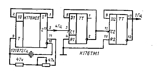 К176тм1 схема включения