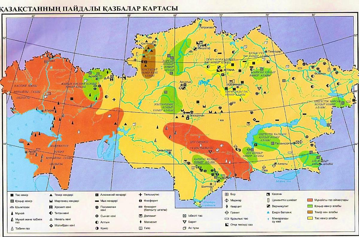 Қазақстанның пайдалы қазбалары презентация