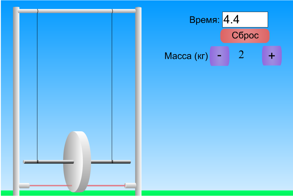 Принцип работы маятника максвелла