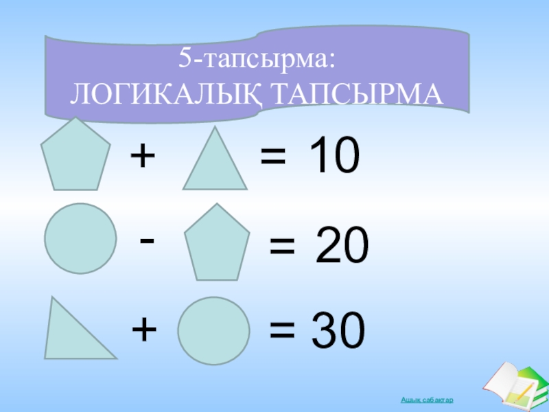 Салу есептері 7 сынып презентация