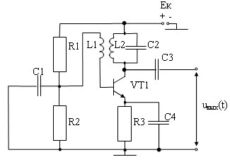 Схема lc автогенератора