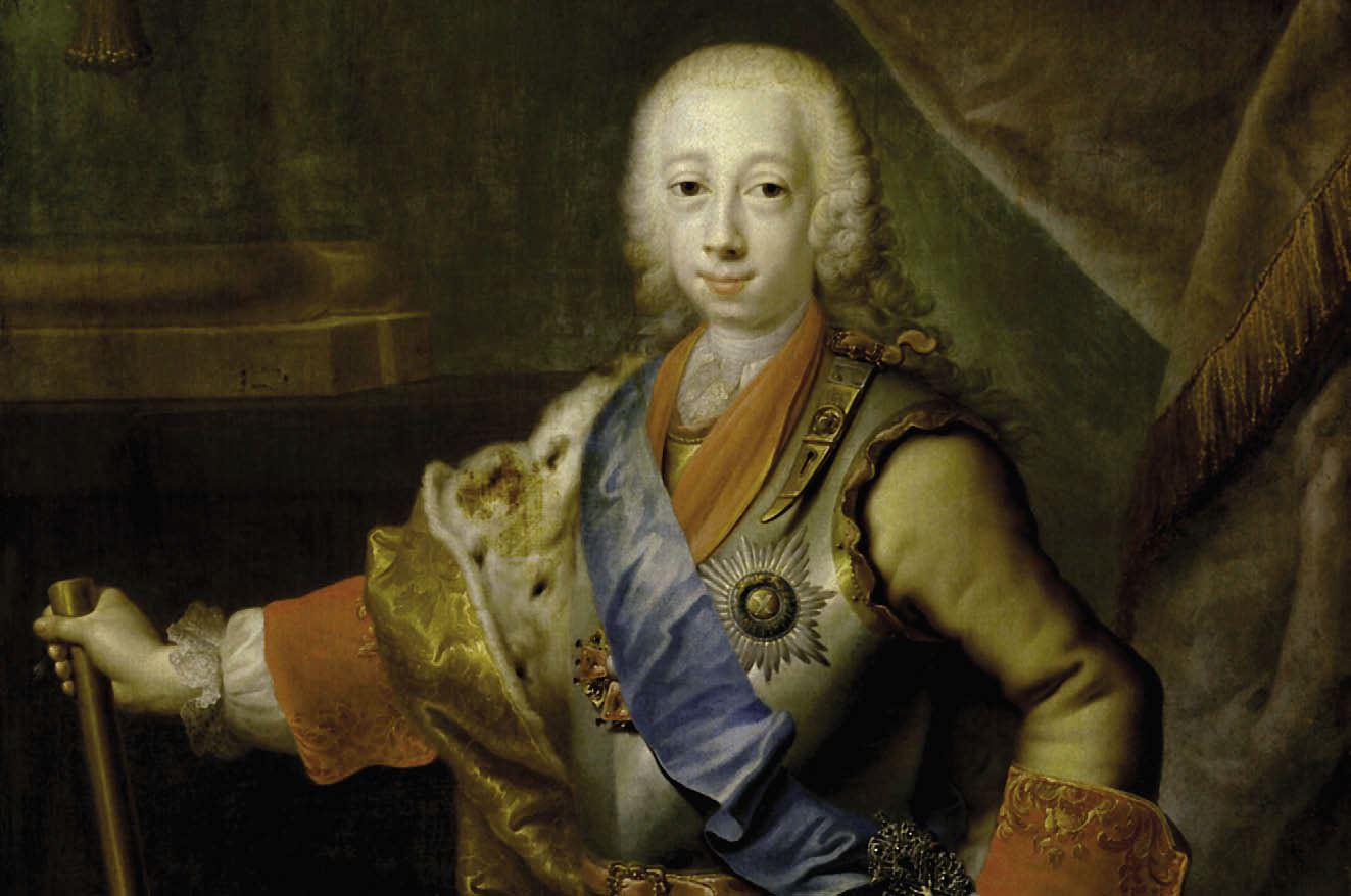 Гроот Георг портрет Петра 3. Георг Кристоф Гроот.