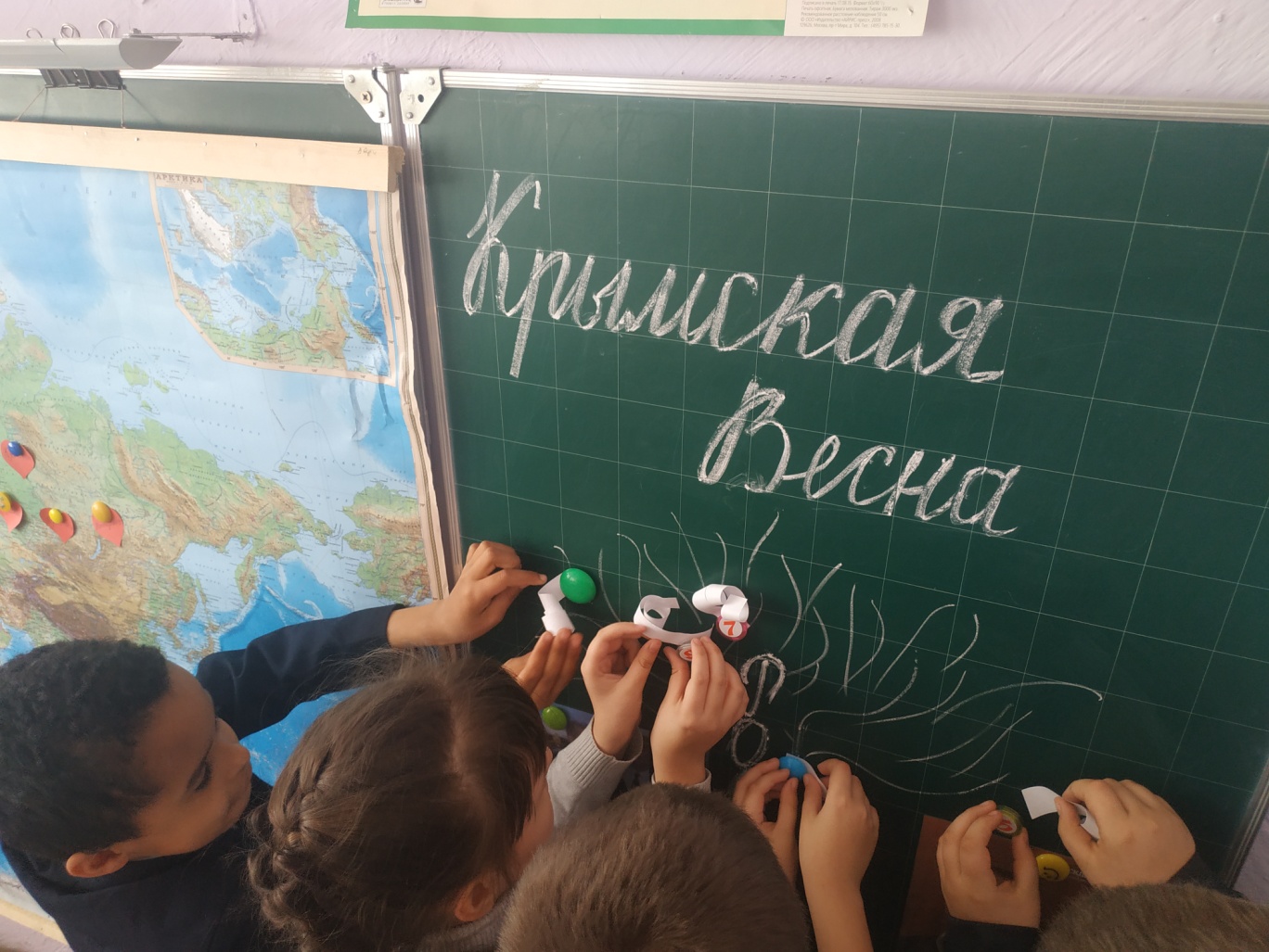 День воссоединения крыма с россией 1 класс. Крым Россия начальная школа.