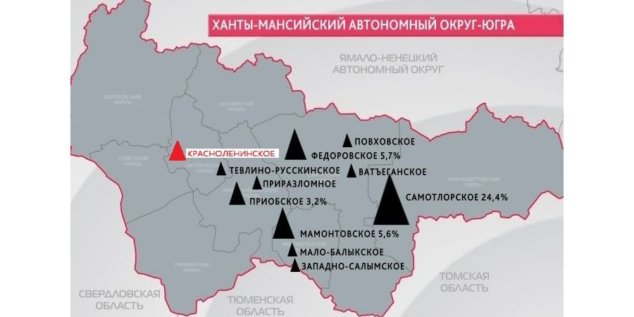 Тектоническая карта хмао