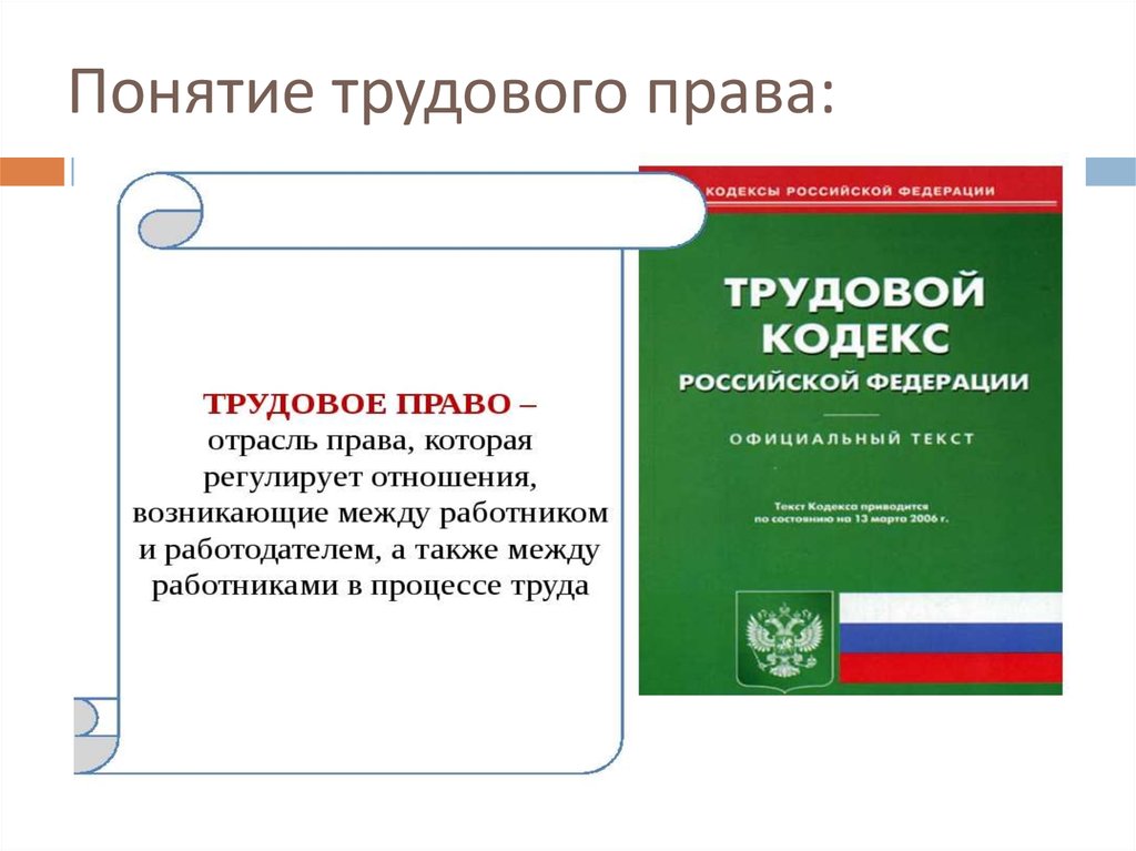 Понятие и источники трудового права презентация 11 класс право