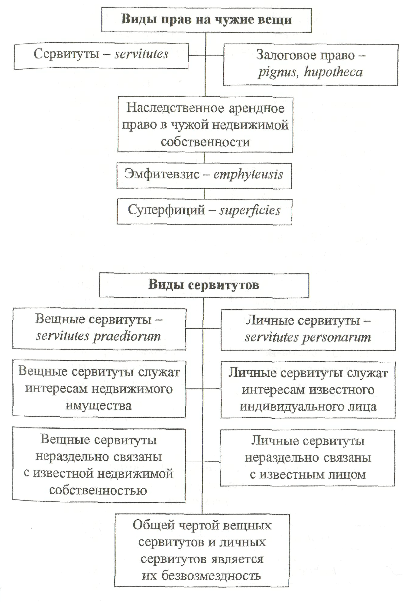 Эмфитевзис и суперфиций в римском праве