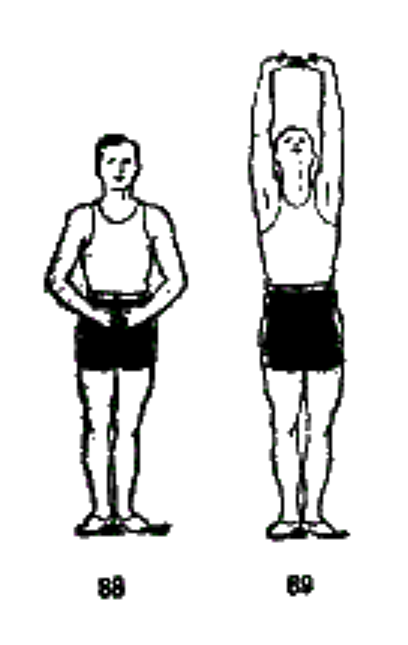 Встать на носки. Упражнения на потягивание гимнастика. Упражнение потягивание стоя. Стойка, ноги вместе руки в замок перед грудью.. Упражнения типа потягивания.