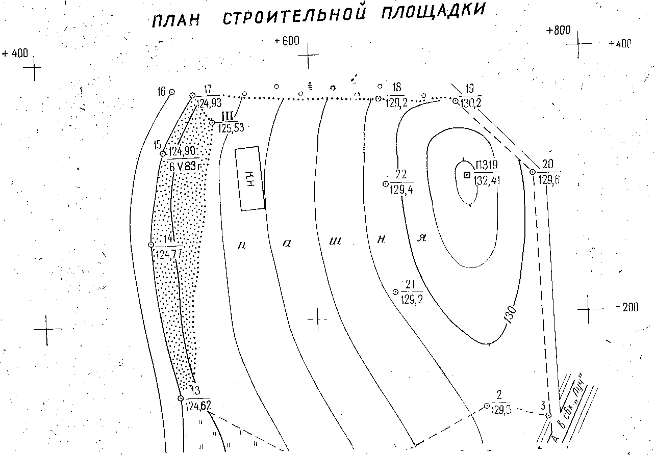 Масштаб 1 2000. Составление топографического плана строительной площадки. План строительной площадки геодезия. Топографический план строительной площадки геодезия. Геодезия составление топографического плана.