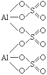 Сульфат алюминия формула. Сульфат алюминия структурная формула. Сульфат алюминия графическая формула. Строение молекулы сульфата алюминия. Сульфат дигидроксоалюминия.