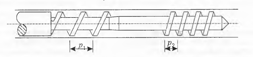 Чертеж шнека для экструдера