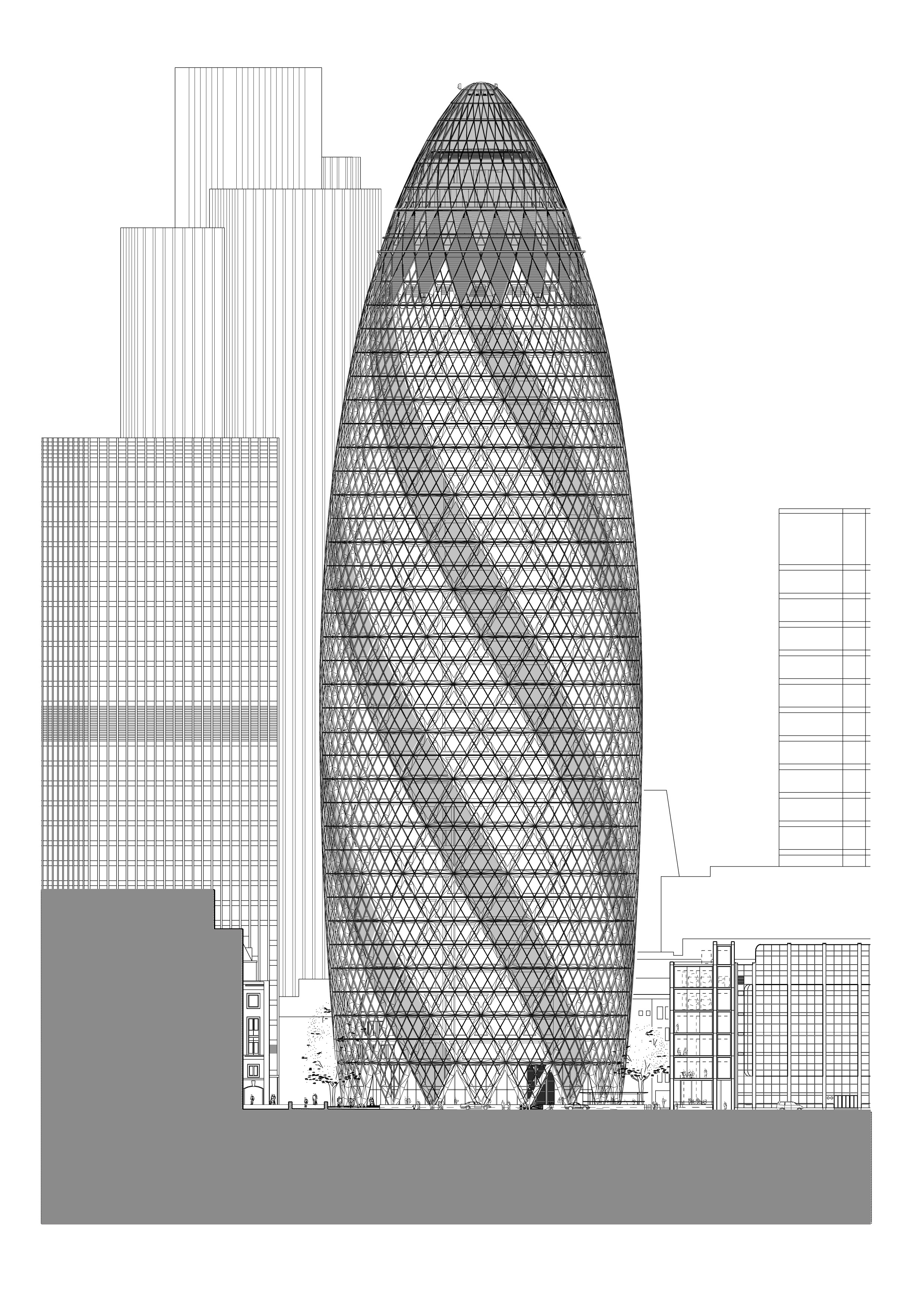 План башня Мэри-экс (Лондон)