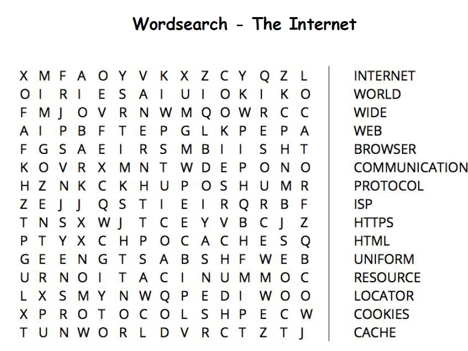Поиск слов в интернете