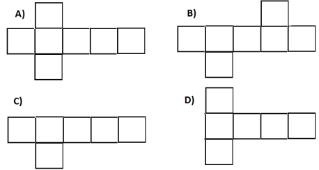 На рисунке изображен куб какие из данных разверток не являются развертками этого куба