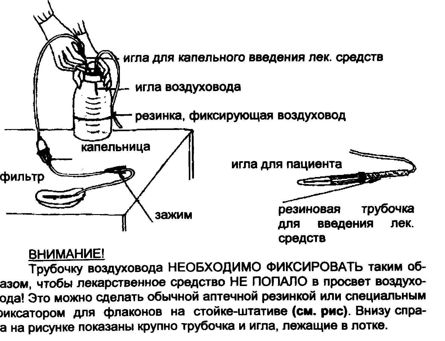 Схема звуковая игла