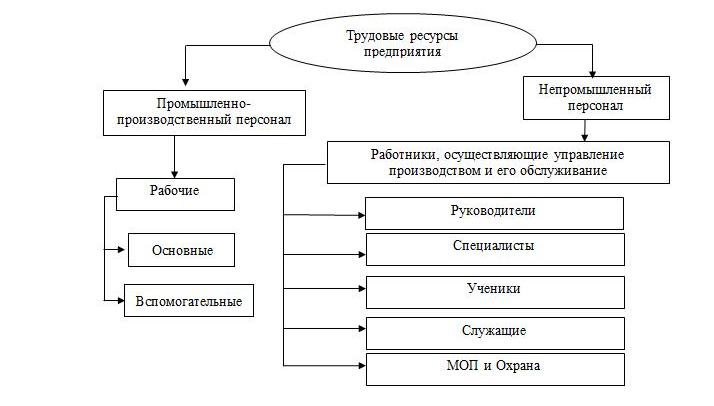 Презентация на тему трудовые ресурсы предприятия