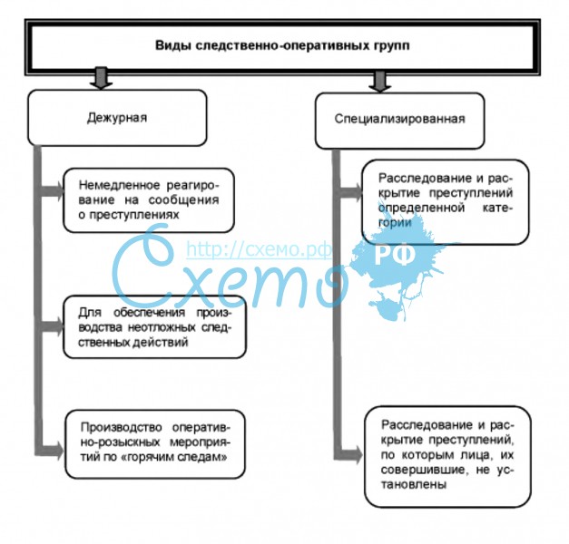 План следственных действий при разбое