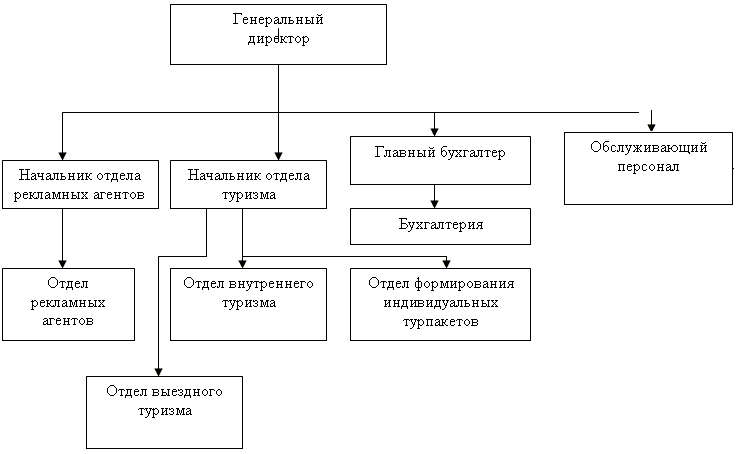 Функциональная схема организованного туризма