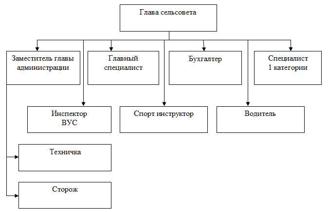 Анализ организационной структуры. Организационная структура сельсовета. Структура администрации сельсовета. Организационная структура сельсовета схема. Схема организационной структуры администрации.