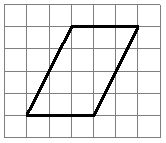 Площадь параллелограмма на клетчатой бумаге. Прямоугольная трапеция на клеточной бумаге. Параллелограмм по клеточкам. Прямоугольная трапеция по клеткам. Площадь параллелограмма ОГЭ по клеточкам.