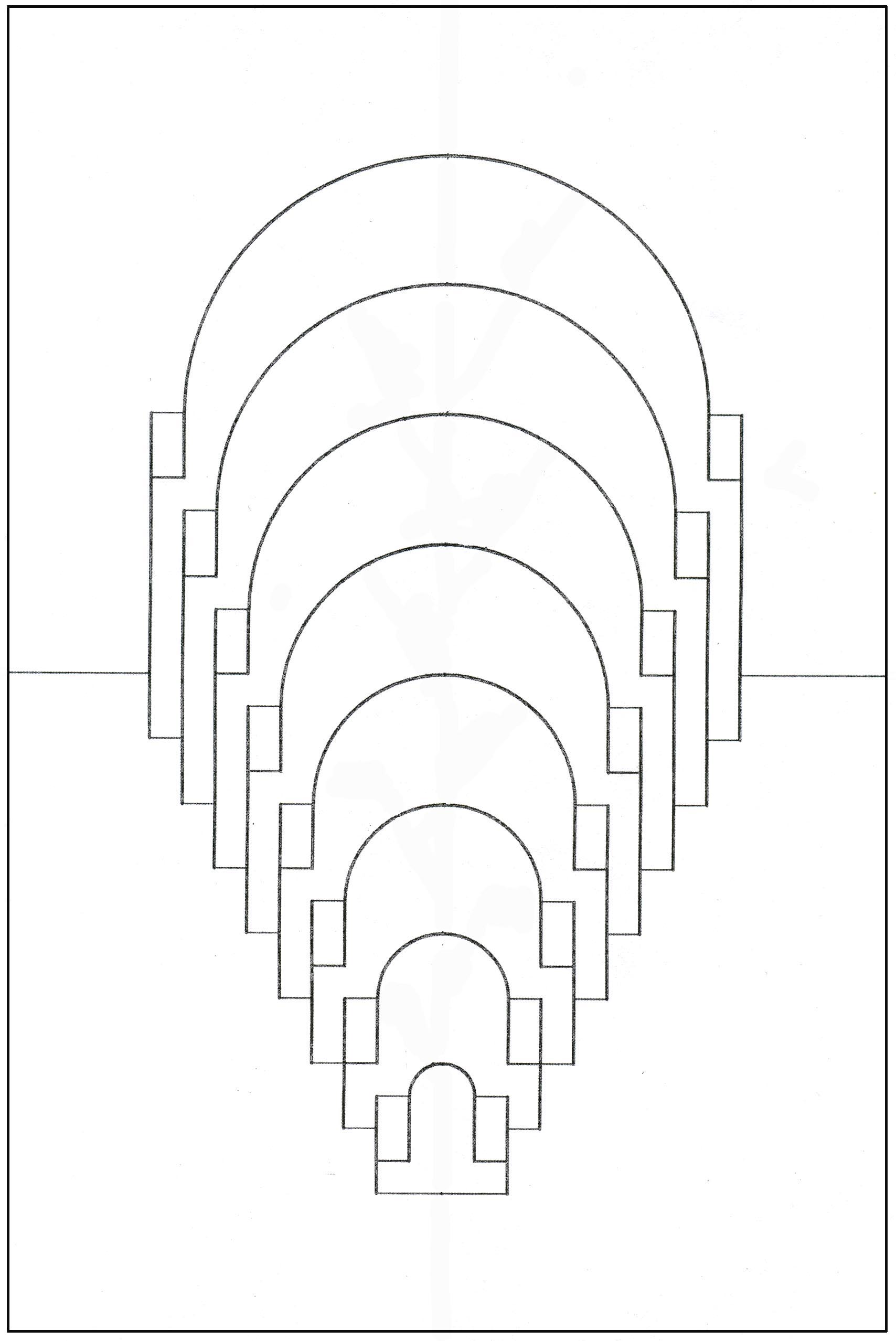 Туннель арочный Макетирование чертежи