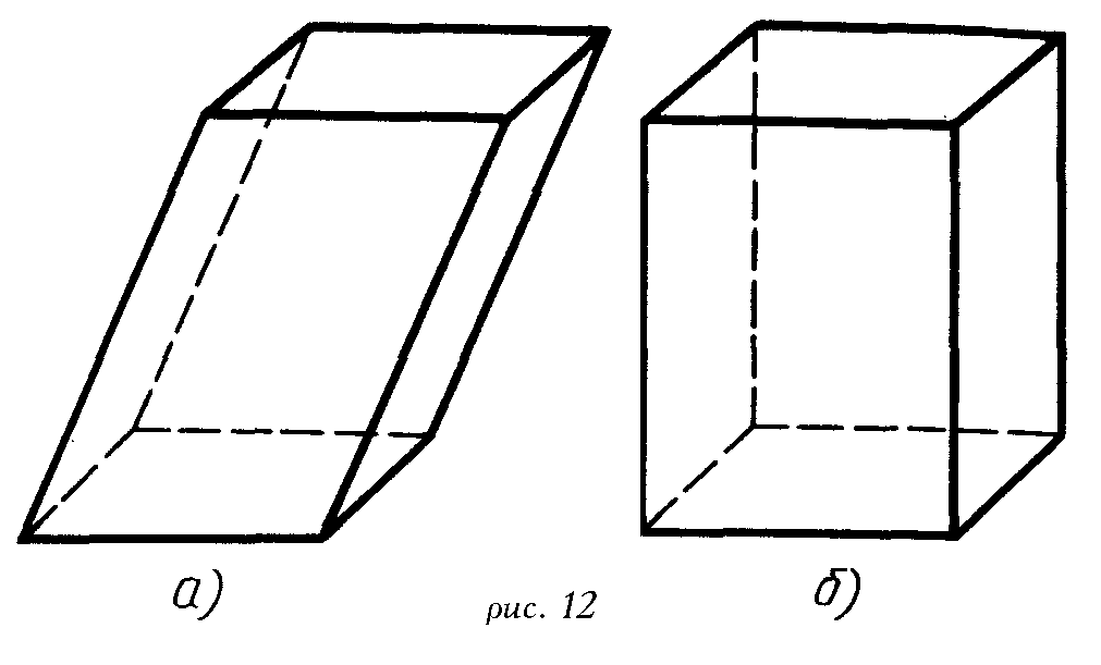 Как рисовать параллелепипед