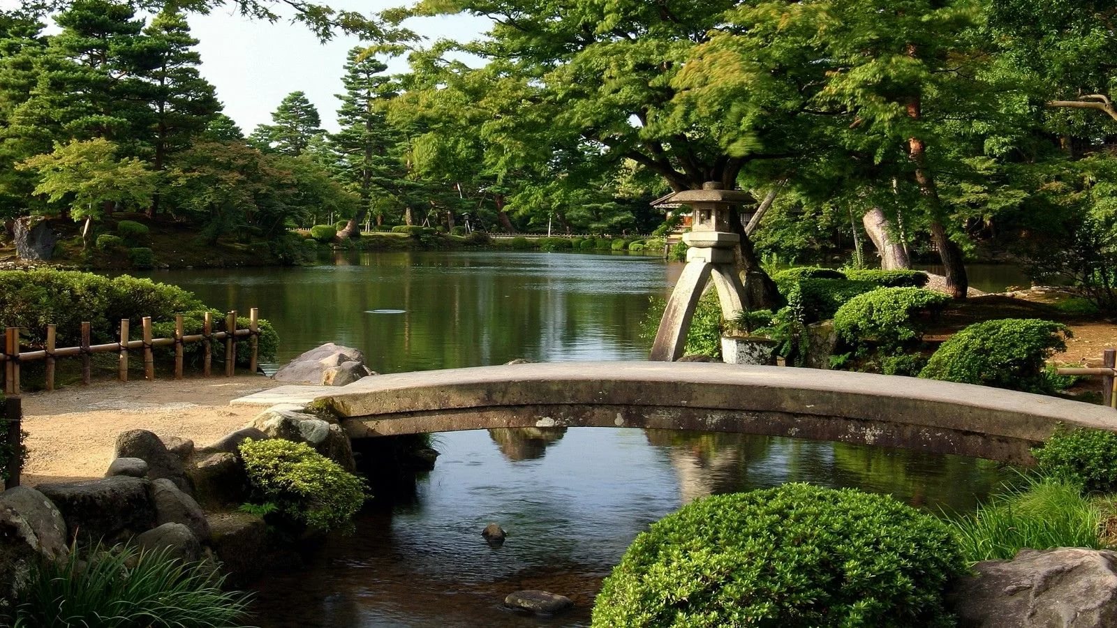 Мистическая японский сад