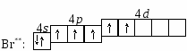 Составьте схему строения атома брома