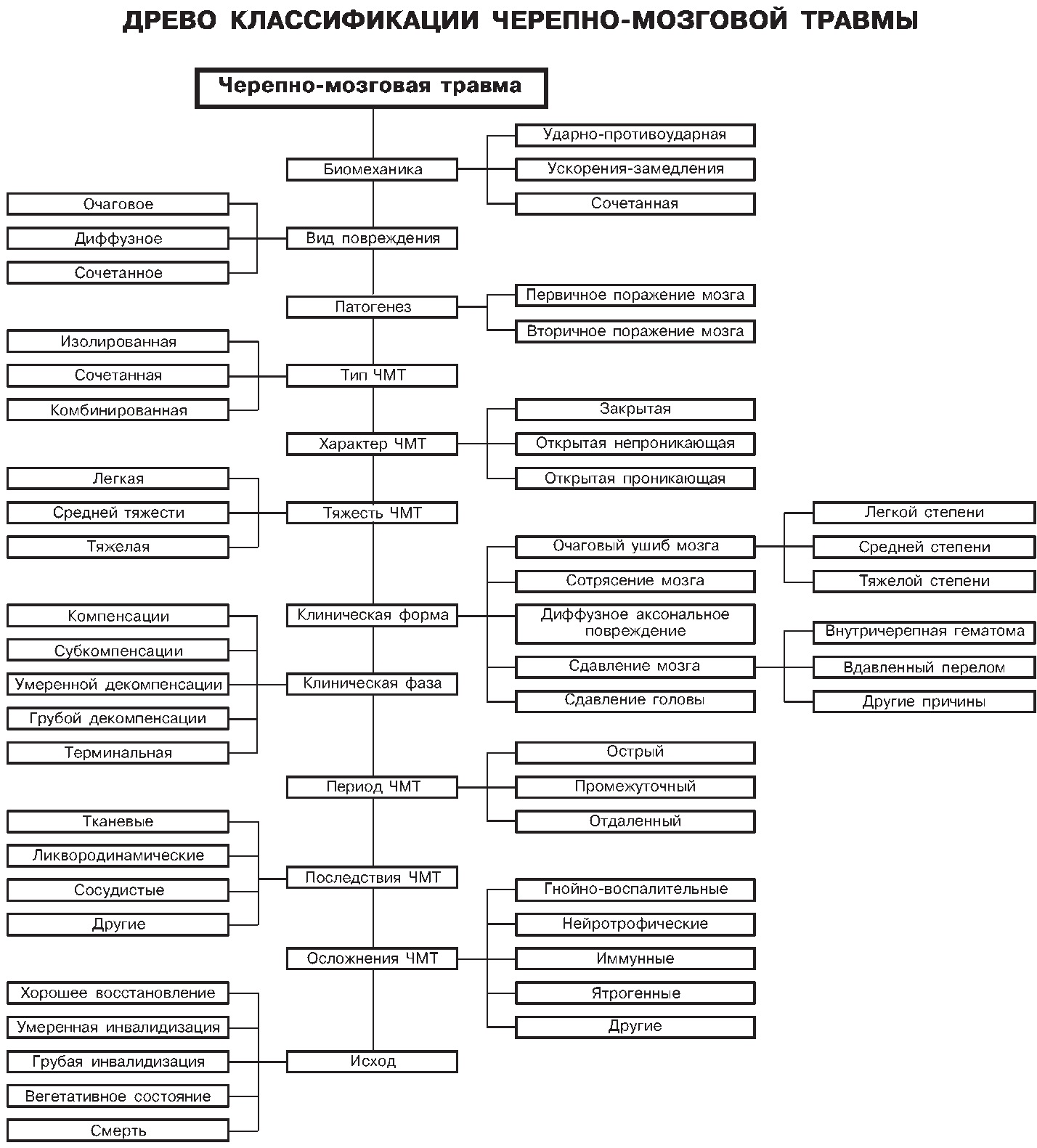 Классификация чмт. Древо классификации ЧМТ. Классификация черепно-мозговой травмы неврология. Классификация ЧМТ схема. Классификация ЧМТ клинические рекомендации.