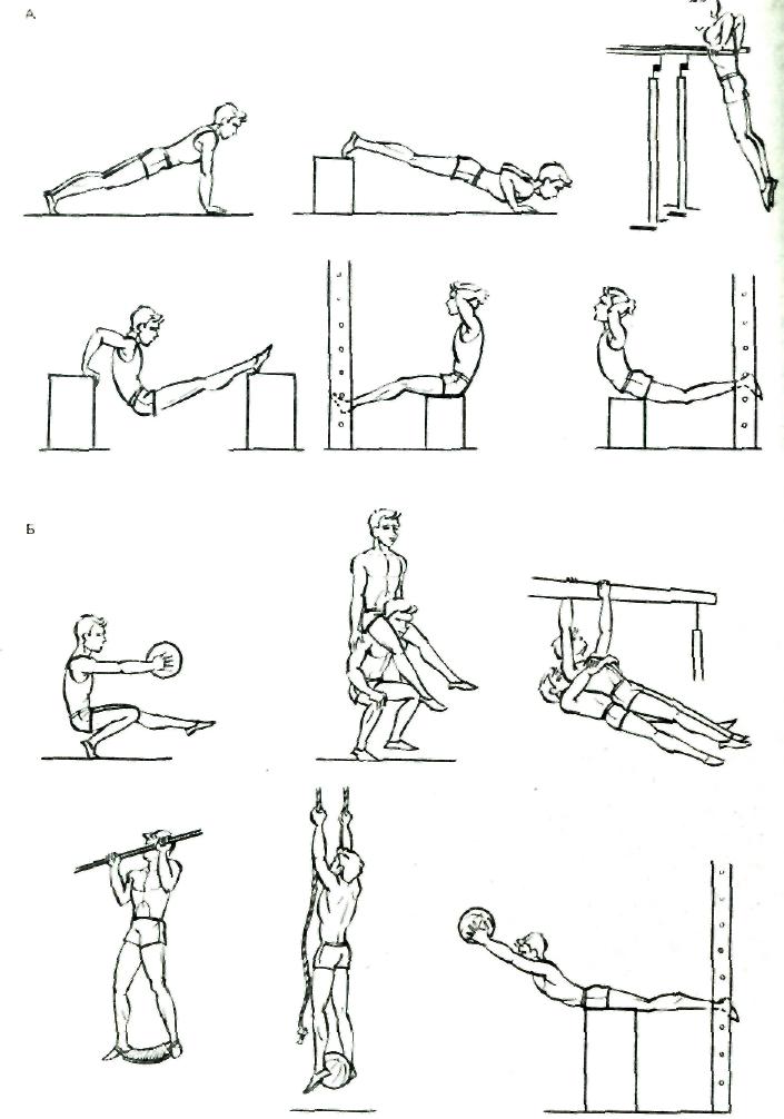 Тест силовых упражнений. Упражнения Отягощенные весом собственного тела. Комплекс силовых упражнений с отягощениями. Комплекс упражнений с внешним отягощением. Изометрические упражнения комплекс упражнений.