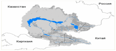 Карта казахстана алакөл