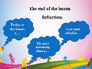 Had learnt. Reflection English Lesson. At the Lesson i was рефлексия. The end of the Lesson. Reflection in English Lesson.