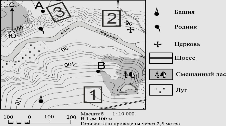 Тест смешанные леса. План местности 6 класс география. Топографическая карта для определения азимута. Контрольная работа 6 класс по теме географическая карта. План местности с азимутами 5 класс.